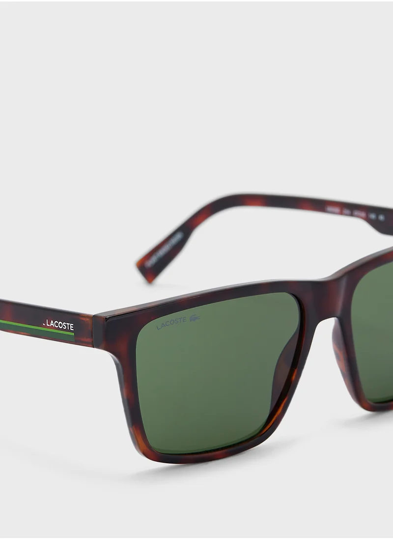 لاكوست Modified Rectangle Sunglasses L6039S
