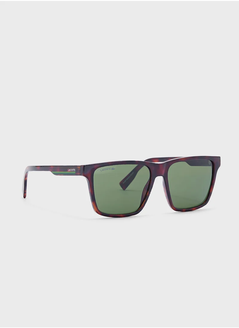 لاكوست Modified Rectangle Sunglasses L6039S