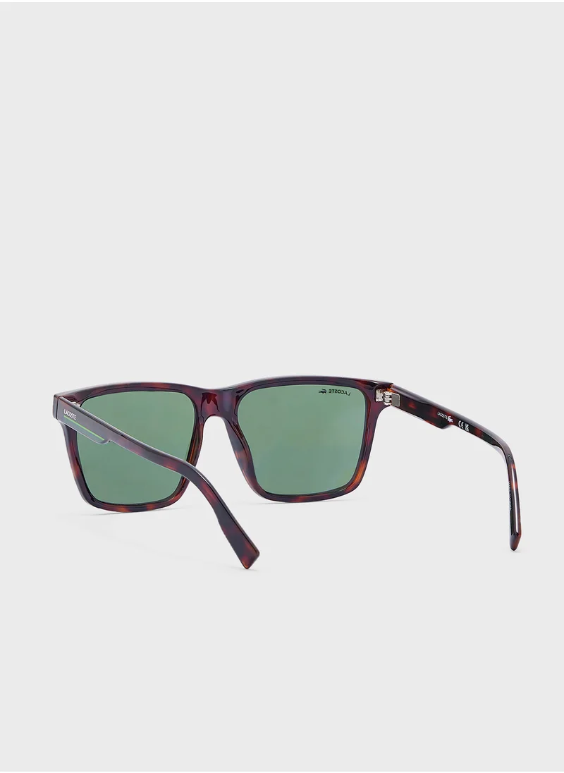 لاكوست Modified Rectangle Sunglasses L6039S