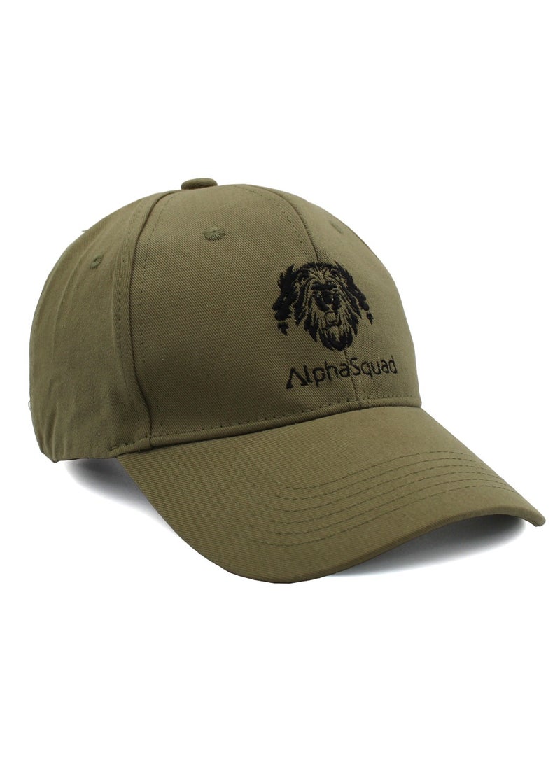 AlphaSquad AlphaSquad Baseball Cap Unisex Adjustable Size for Sports, Running, Gym Workouts and Outdoor Activities (Olive)  - Image 2