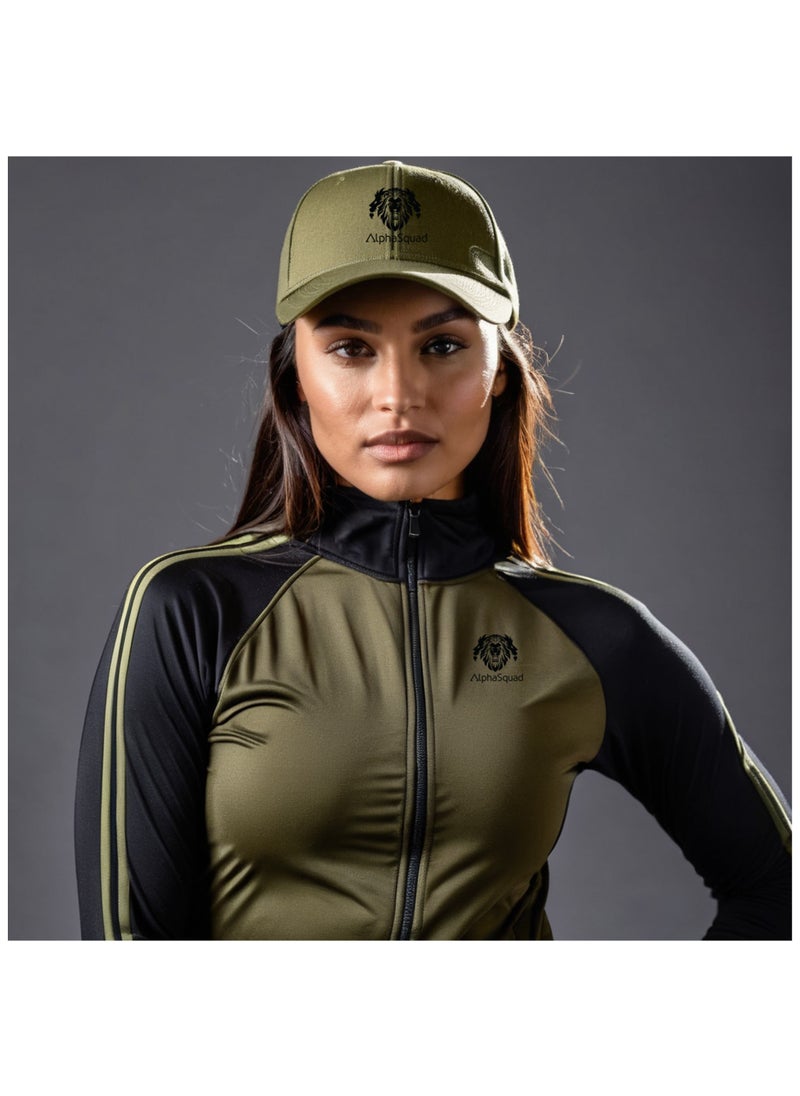 AlphaSquad AlphaSquad Baseball Cap Unisex Adjustable Size for Sports, Running, Gym Workouts and Outdoor Activities (Olive)  - Image 5