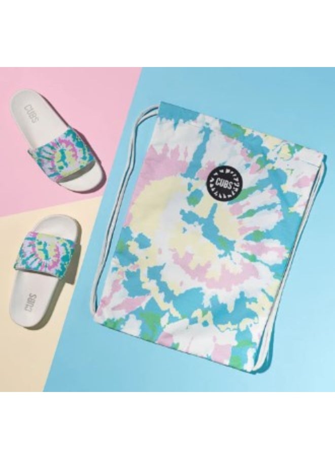 CUBS White Sky Tie Dye Mesh Bag   Size: S/M  - Image 2