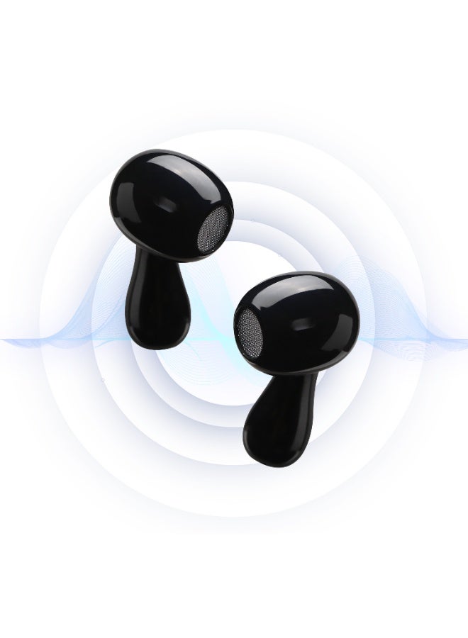 فلاي سي دي اي  FLYCDI-TWS-001 Earbuds Black WP002, TWS True Wireless Bluetooth Earphone, Bluetooth 5.3, Dual ENC Intelligent Noise Reduction, HiFi Sound Quality Experience, 13mm Powerful Dynamic Driver - Image 4