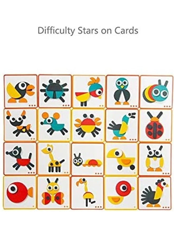 Educational Toy Wooden Jigsaw Puzzle 25.5x21.5x4.5cm - Image 2