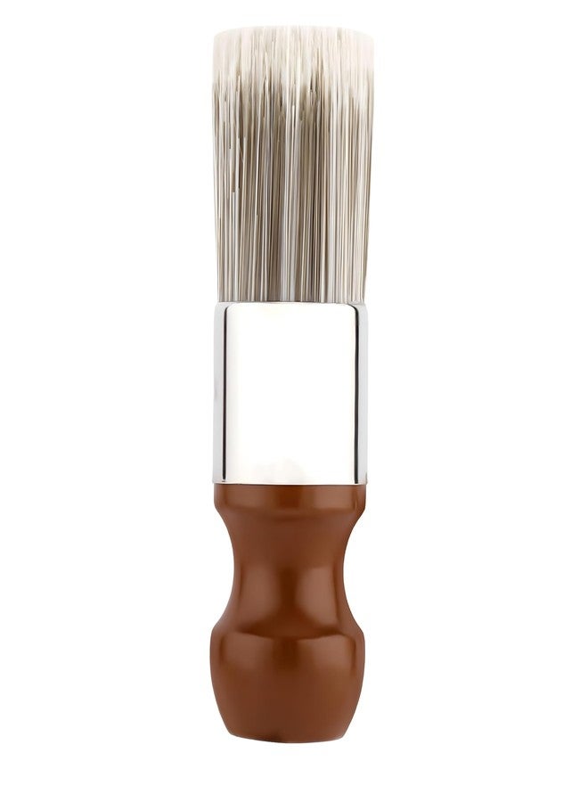 Finduat Salve Brush for Furniture, Wood Furniture Brush with Comfortable Handle Durable Salve Wax Brushing Tool for Leather for Furniture Home Leather - Image 1