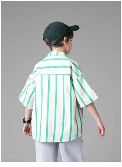 شوارتز New boys' fashionable short sleeved shirt  - Image 5