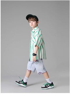 شوارتز New boys' fashionable short sleeved shirt  - Image 3