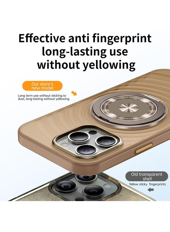 اس-توب حافظة لهاتف iPhone 16 Pro Skin Ripples MagSafe Holder - Image 4