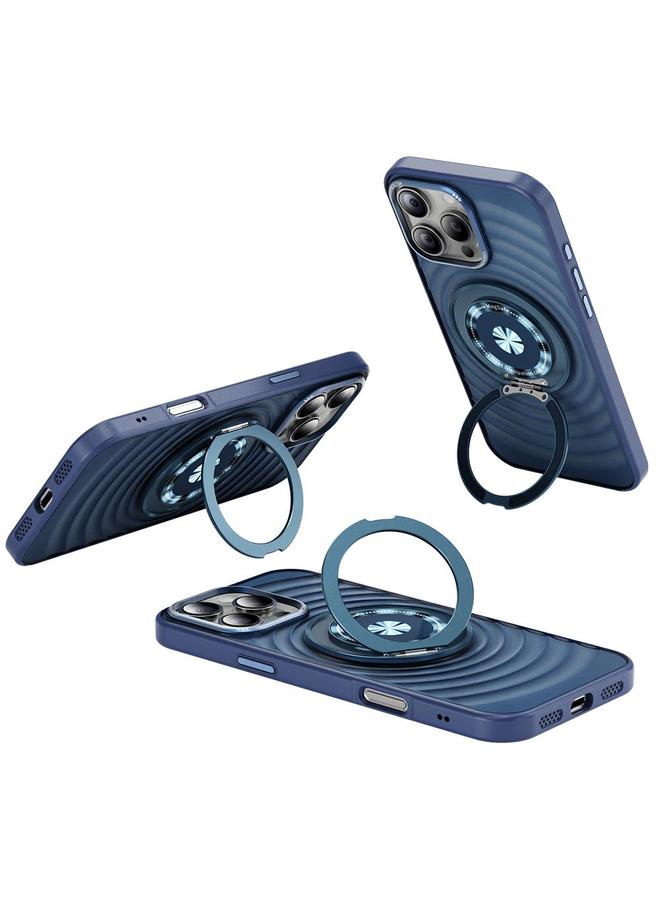 اس-توب حافظة لهاتف iPhone 16 Pro Skin Ripples MagSafe Holder - Image 1