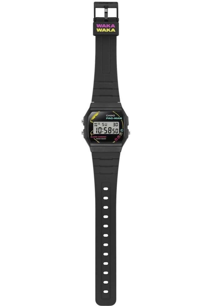 CASIO PAC-MAN LIMITED EDITION Vintage Digital Unisex Watch - F-91WPC-1ADR - Image 2