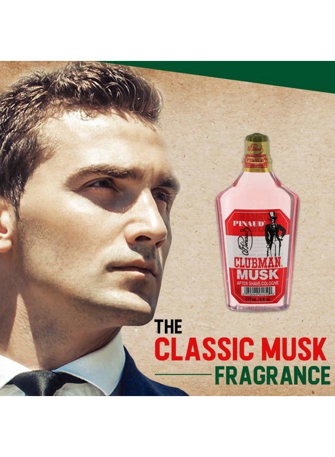 Clubman كولونيا بعد الحلاقة بمسك بينود، 6 أونصات - Image 2