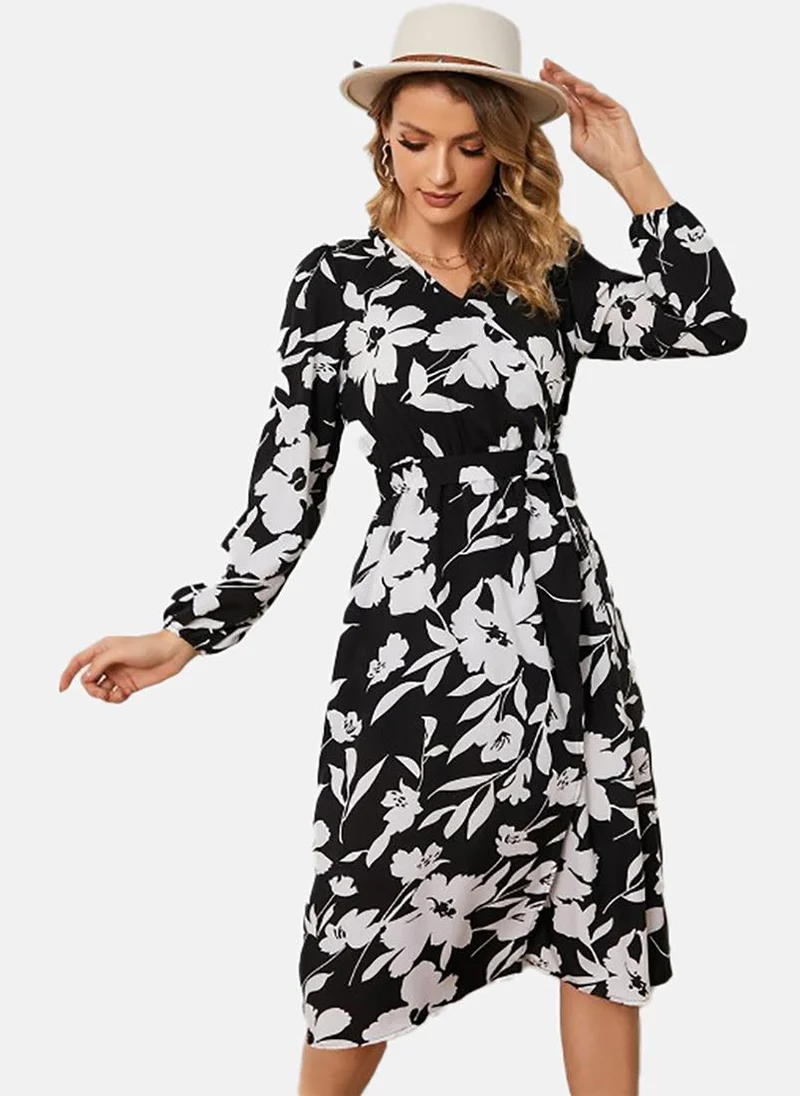 YUNIQEE Floral Print Dress