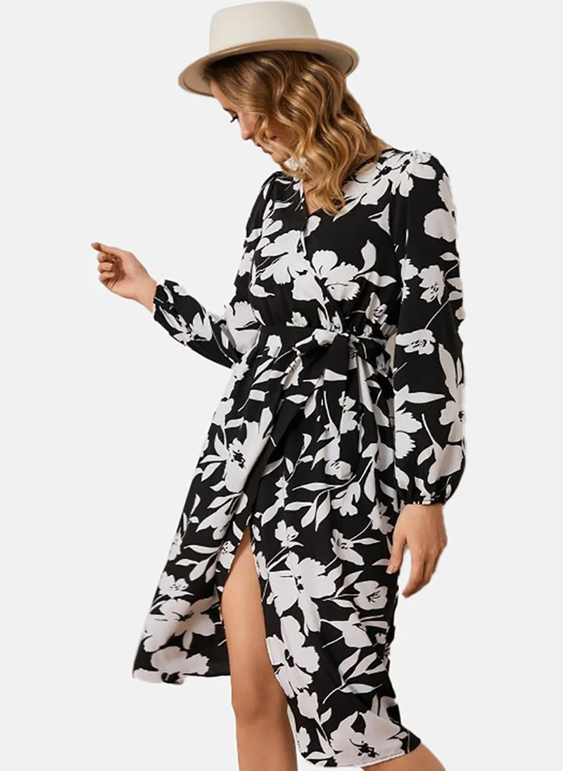 YUNIQEE Floral Print Dress