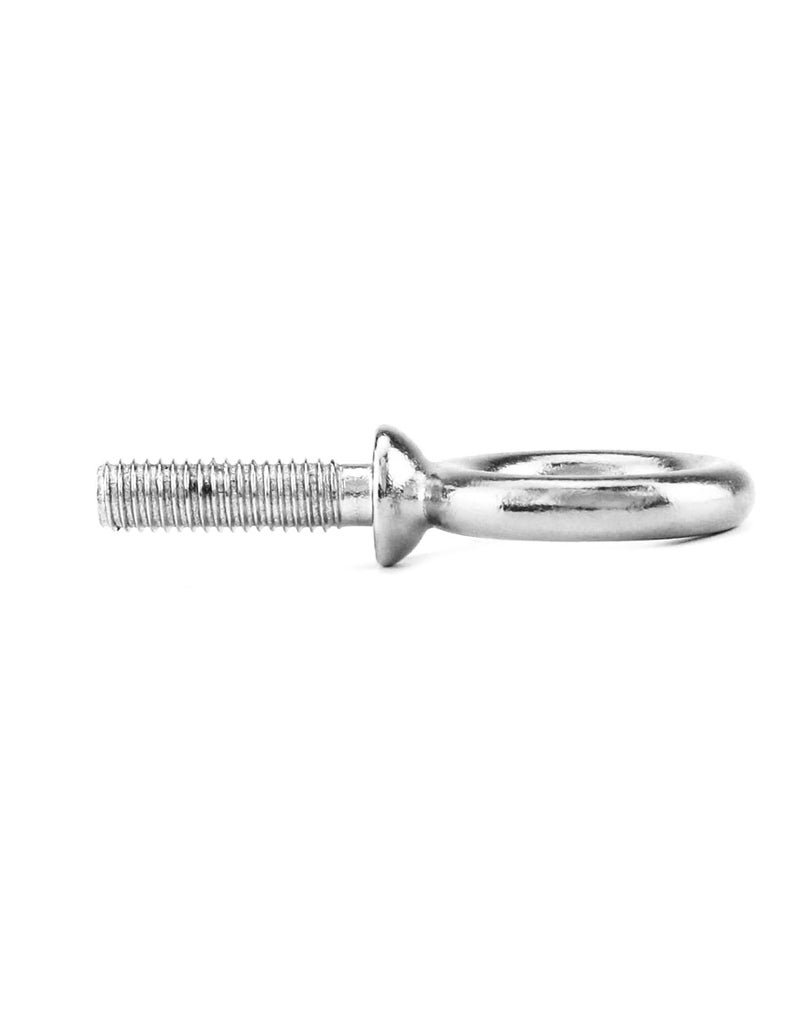 QWORK Eye Bolt, 10 Pack 3/8" x 1-1/4" UNC Marine Grade Stainless Steel Lifting Ring Threaded Eyebolts - Image 4