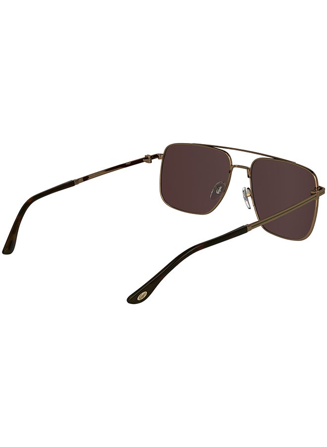 LACOSTE FULL RIM METAL LACOSTE SUNS L272S 5817 (750) AMBER GOLD - Image 4