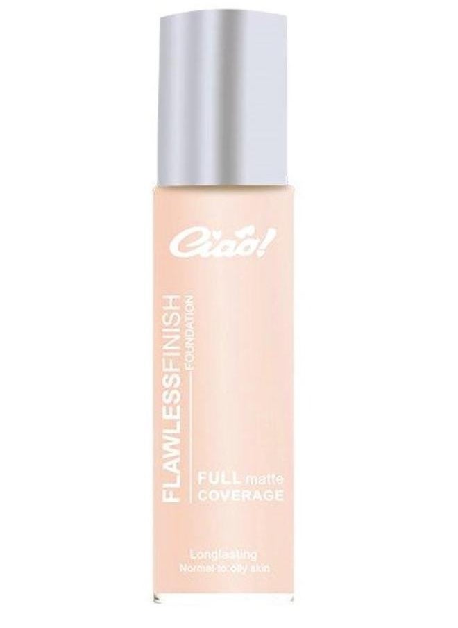Ciao - Flawless Finish Foundation Full Matte Coverage  NO.3 - Image 1