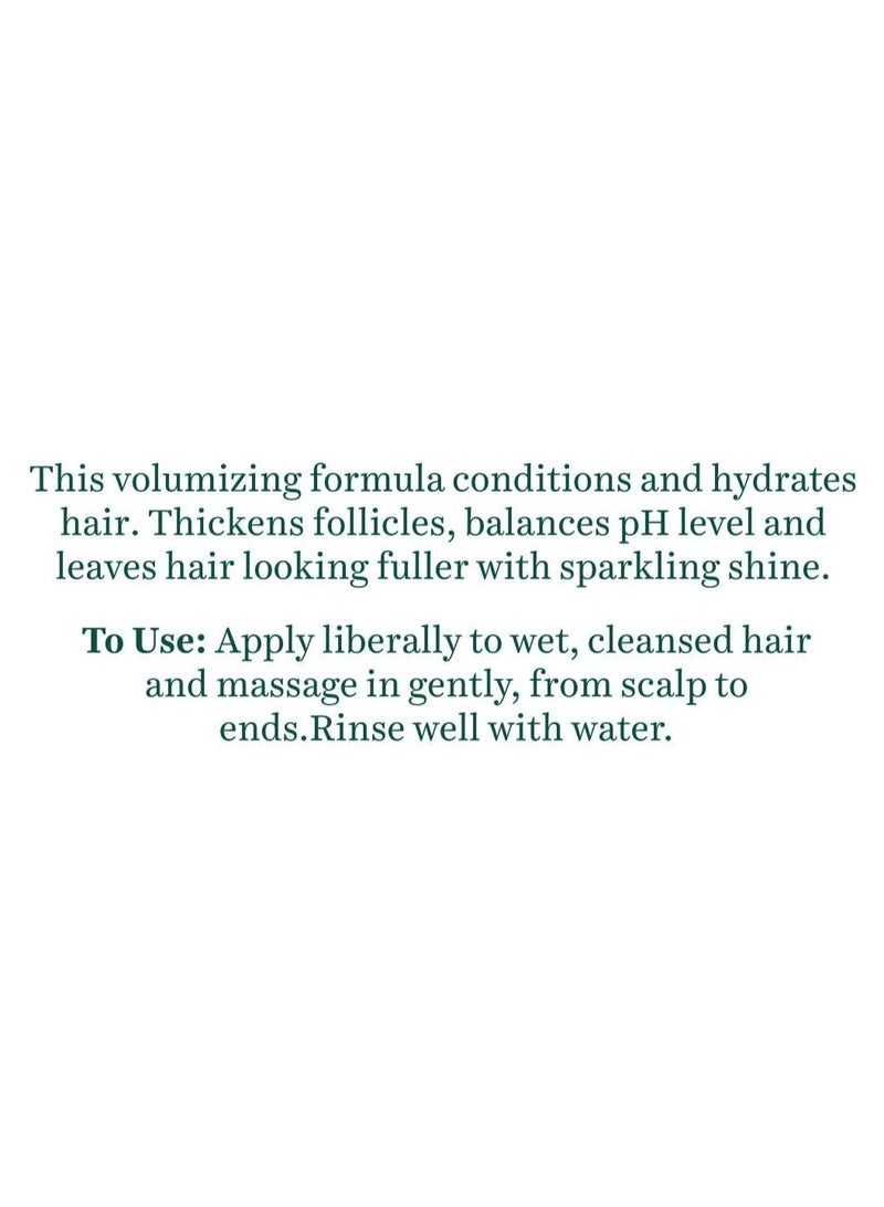 Biotique Thyme Volume Conditioner Fine Thinning Hair Boosts Volume Thickens Follicles Peppermint 180ml - Image 3