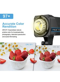 بولوز PULUZ 150W LED ضوء التصوير المستمر - درجة حرارة اللون المزدوج مع جهاز التحكم عن بعد  - Image 3