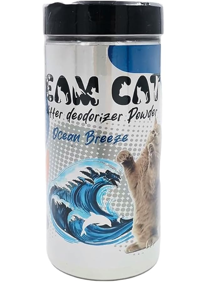 دريم كات مسحوق مزيل الروائح الكريهة للفضلات نسيم المحيط 500 جم