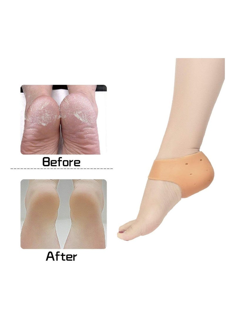 AGD 3-Pair Of Breathable Anti-Drying Gel Heel Protectors - Image 2