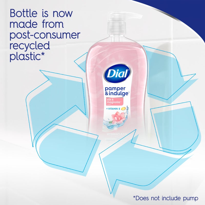 Dial Body Wash, Pamper & Indulge, Silk & Magnolia, 32 fl oz - Image 4