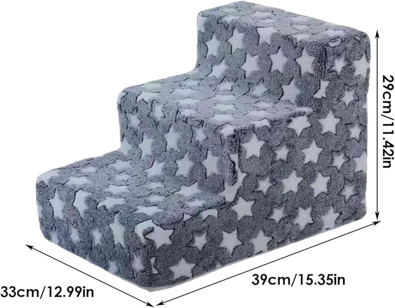 Blue Pet Stairs Ramp For Small Dogs Cats Elderly Injured Pets Non Slip Washable - Image 3