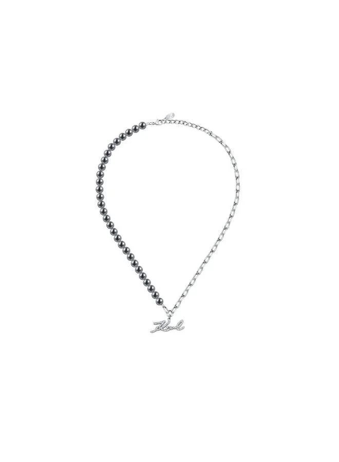 Karl Lagerfeld  Klayr02 Pearl Necklace  | Best Price UAE