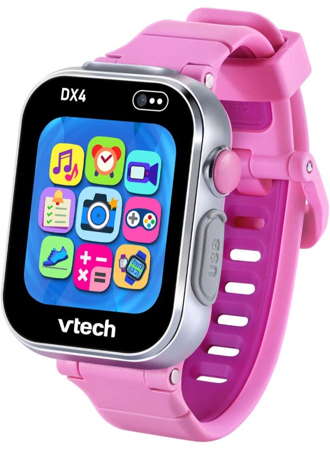 vtech KidiZoom Smartwatch DX4 Pink Camera & Games, Video Recorder, Voice Changer - Image 1