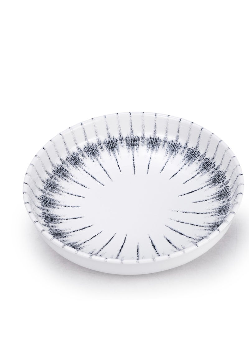 EDESSA Edessa Cosmo 21cm Ceramic Soup Plate, White (Set of 1)  - Image 2