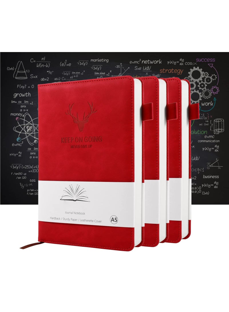 Notebook A5, Journal A5 Notebook Notepad Note book, 360 s Hardcover Journal Notebooks with Pen Loop for Office School Home Business Writing  Note Taking - Image 5
