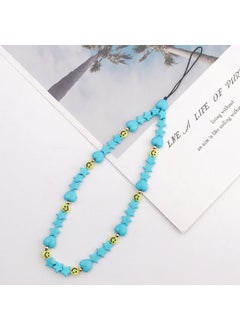 K806 Lake Blue mobile phone chain