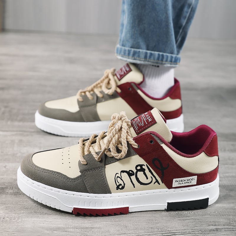 Men'S Shoes Youth Sports Casual Low-Top Trendy Brand Board Shoes Niche Design Trendy Shoes - Image 4