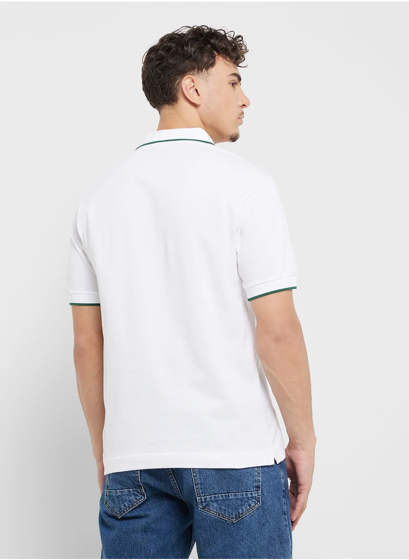 LACOSTE Short Sleeve Polo Shirt