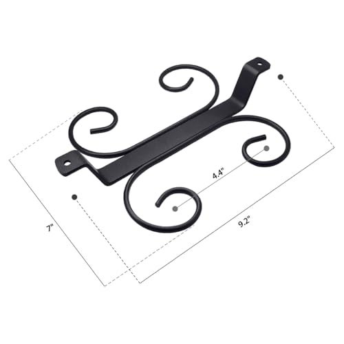 GeLive 9-inch Under Cabinet Wine Glass Holder Stemware Rack Glass Storage Hanger With 4 Hooks Organizer for Kitchen Bar RV (Black) - Image 5