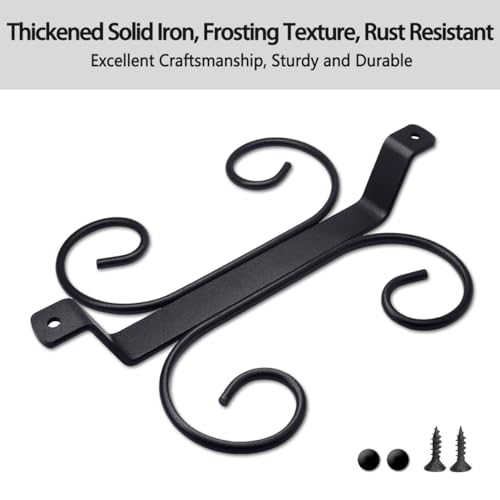 GeLive 9-inch Under Cabinet Wine Glass Holder Stemware Rack Glass Storage Hanger With 4 Hooks Organizer for Kitchen Bar RV (Black) - Image 3