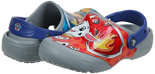 Crocs Unisex-Child Paw Patrol Clogs, Kid and Toddler Shoes, Light Grey, 4 Toddler - Image 2