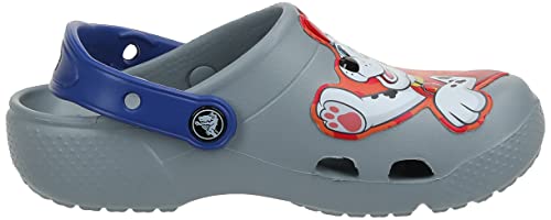 Crocs Unisex-Child Paw Patrol Clogs, Kid and Toddler Shoes, Light Grey, 4 Toddler - Image 4