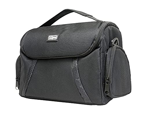 VidPro CR-350 Medium Gadget Bag for DSLR Camcorders and Video Cameras Holds 1-2 Camera Bodies and 2 additional Lenses Flashes or Other Accessories with Configurable Dividers - Image 4