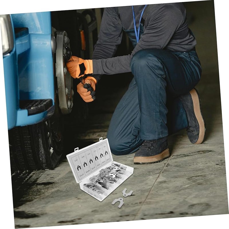 144 قطعة مجموعة وسادات محاذاة السيارة لأجزاء هيكل السيارة سهلة التركيب بأحجام متنوعة - Image 5