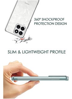 NAFCO For Honor X7c - Transparent Silicone Drop-Proof Clear Protective Phone Cover - Transparent  - Image 2