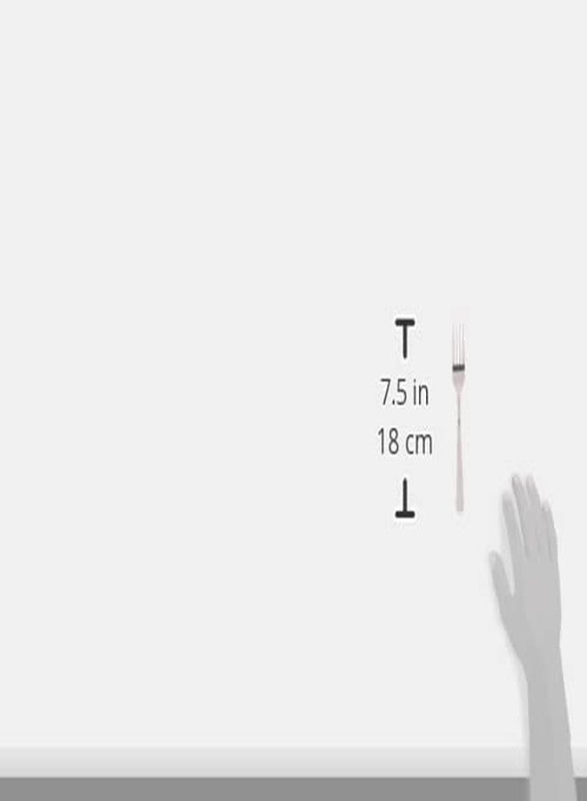 وينكو طقم شوك عشاء وينكو ويندسور مكون من 12 قطعة، مصنوع من الفولاذ المقاوم للصدأ 18-0، فضي اللون - Image 2