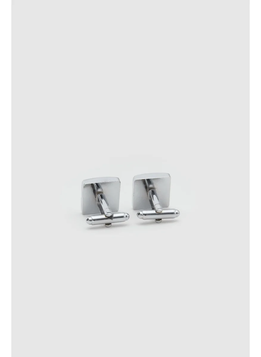 دي أس دامات Ds Groom Silver Cufflinks