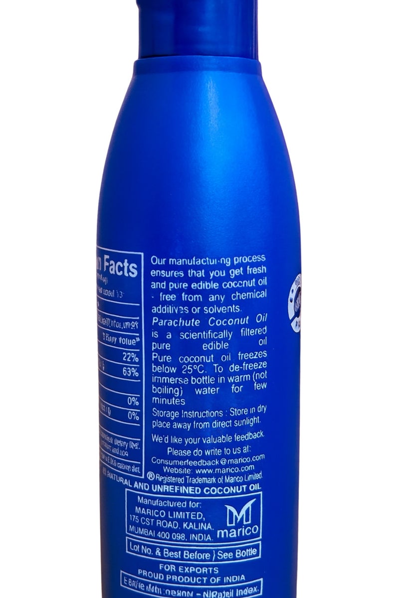 باراشوت زيت جوز الهند الأصلي النقي 100% 200 مل - Image 2