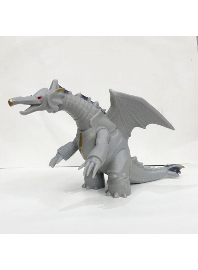 10-14CM Soft Glue Ultraman Monster Toy Degas Sero Galaxy Naixese Full Series Doll-Color:192 Mechanical Gundam Delong - Image 1