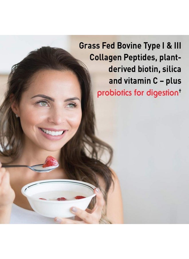 Garden of Life Grass Fed Collagen Beauty Strawberry Lemonade 20 Servings Collagen Powder For Women Men Hair Skin Nails Collagen Peptides Powder Collagen Protein Hydrolyzed Collagen Supplements  - Image 4
