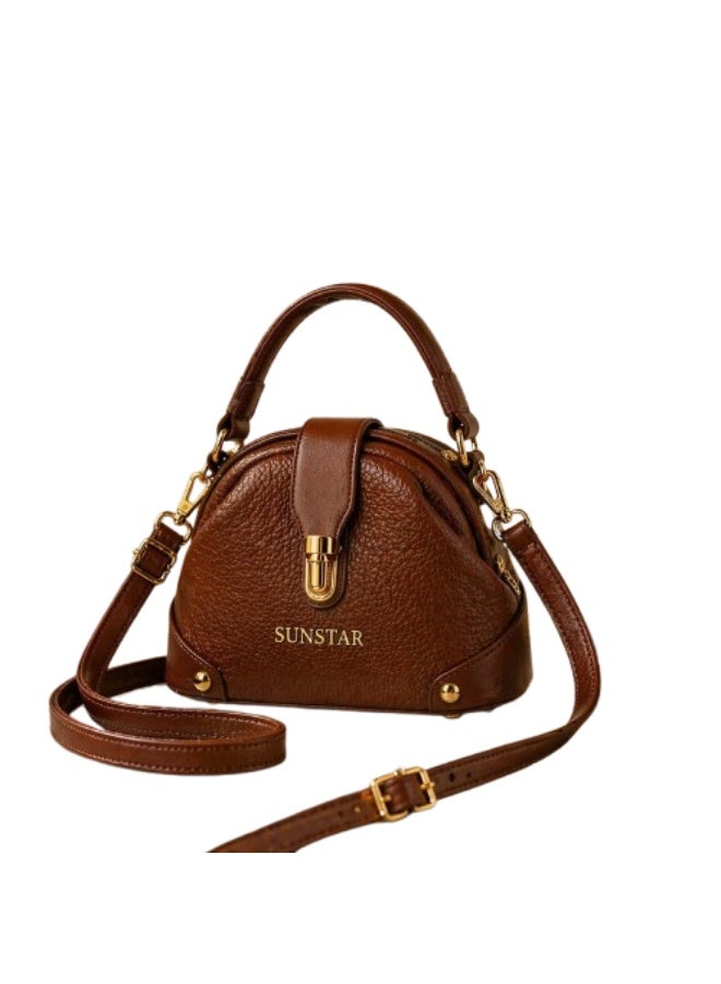 SUNSTAR Mini Dome Handbag – Elegant Women’s Crossbody & Top Handle Bag