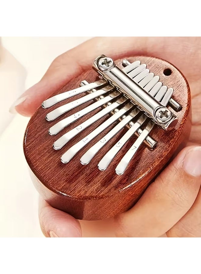 Goolsky بيانو كالمبا صغير 8 مفاتيح عالي الجودة رائع لآلة العزف بالاصابع هدية مميزة - Image 1