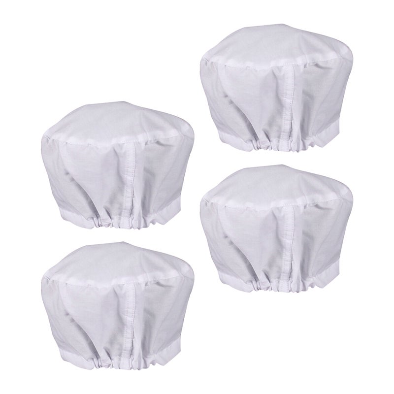 4pcs Dorctor Cotton Workshop Practical Working for Daily Use (White, Average Size) - Image 4