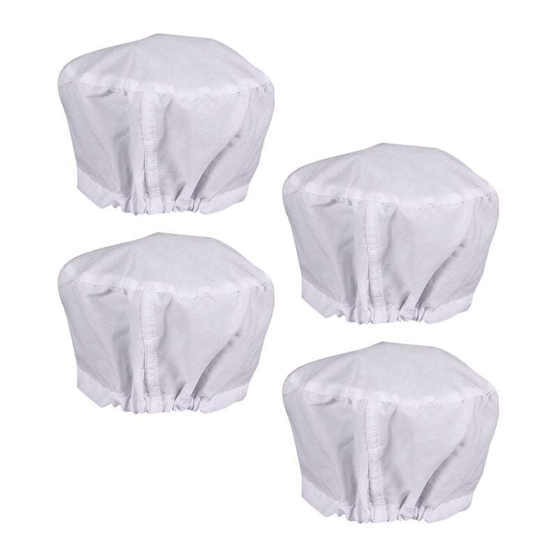 4pcs Dorctor Cotton Workshop Practical Working for Daily Use (White, Average Size) - Image 2