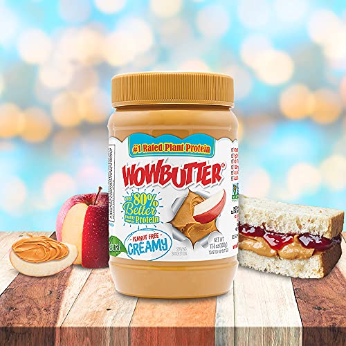Wowbutter Natural Peanut Free Creamy 1.1lb Jar - Image 4